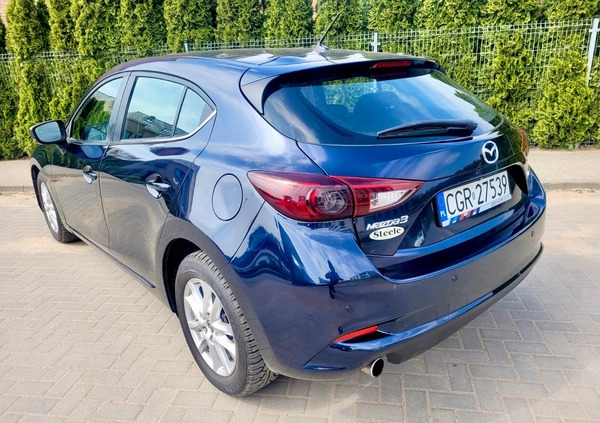 Mazda 3 cena 56900 przebieg: 73360, rok produkcji 2018 z Radziejów małe 137